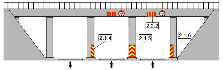 Схема розмітки 2.1.4, 2.1.5, 2.1.6, 2.2.2